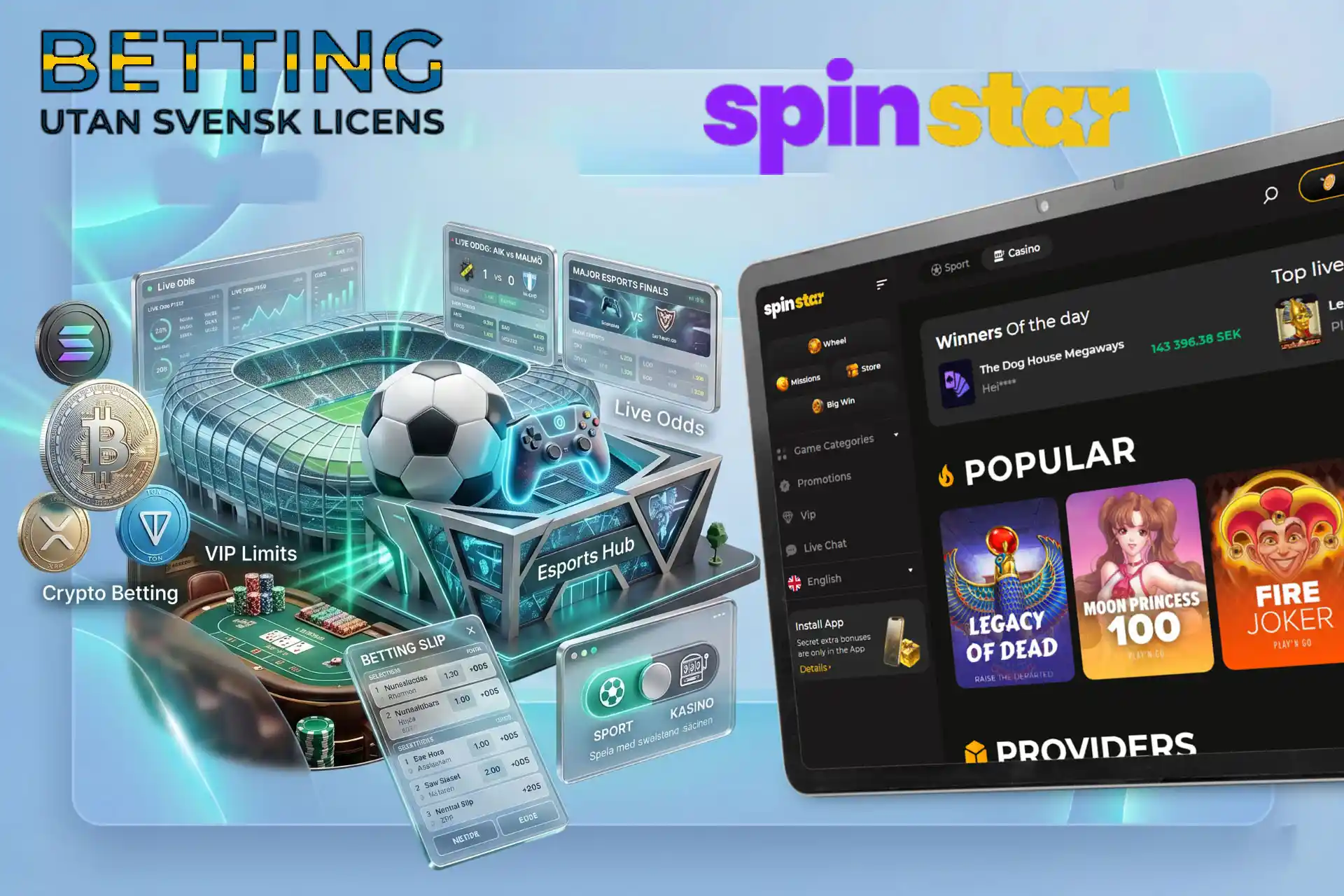 Kolla in casinoförmånerna Spinstar